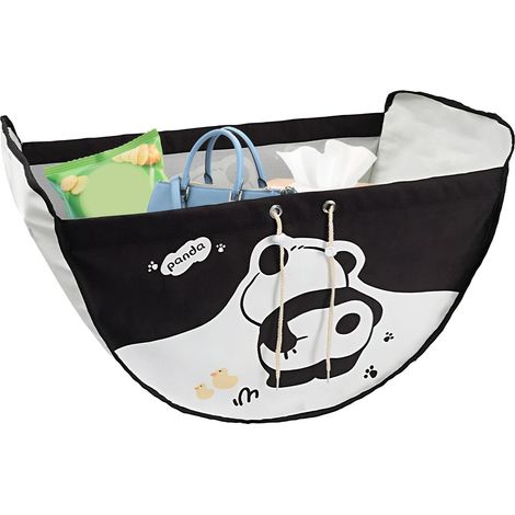 Organisateur de siège arrière de voiture avec sangles réglables, organisateur de rangement pour siège arrière Grand sac étanche pour l'organisation de véhicules, les voyages en voiture, le camping (1/5)