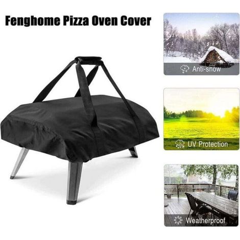 Housse Four A Pizza - Tissu Oxford 420D - Imperméable UV Résistant Déchirure - Pour Utilisation Extérieure - 1 Pièce (1/4)