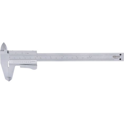 Calibro a vernier a doppia ganascia, 1/50 mm - 0-150 mm - KS TOOLS - 300.0510 (1/5)