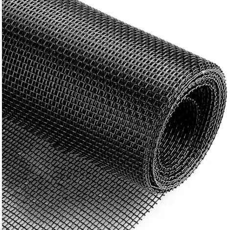 Grille Anti-Insectes - Maille 20x20 - Pour Portes Et Fenêtres - Résistant Aux Chats - 120x250cm (1/5)