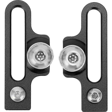 2 Stück Mountainbike-Bremsbeläge, Aluminium, verlängerter C-Bremssatteladapter