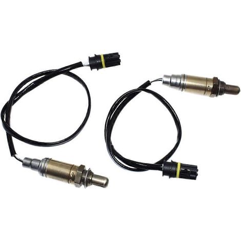 Lot de 2 capteurs d'oxygène O2 de rechange, références 1781433050 et 11781433940, compatibles avec les modèles BMW E46 320, 323, 325, 330, 525, 528, 530, X3, X5, Z3 et Z4. (1/5)