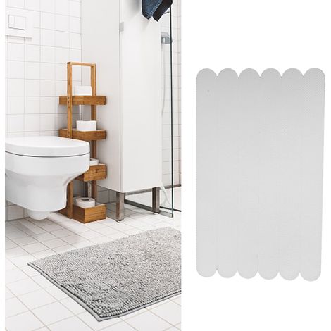 Rutschfeste Matten/Aufkleber, geeignet für Zuhause, Treppen, Badezimmer, Badewannen, Saunen und Küchen. 2 x 20 cm, 24 Stück pro Packung. (1/5)