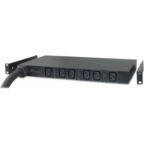 APC Basic Rack PDU AP7526 unità di distribuzione dell'energia (PDU) 6 presa(e) AC 1U Nero (1/5)
