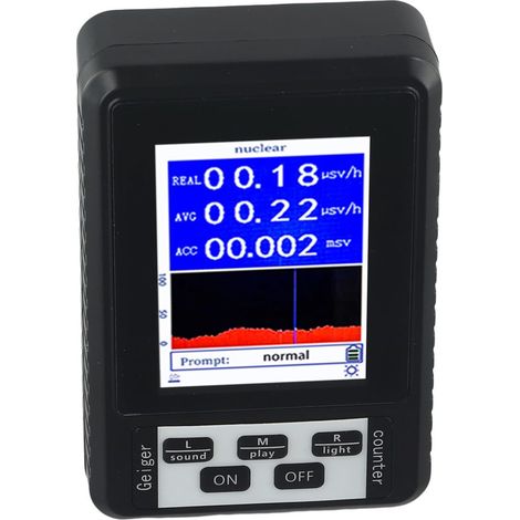 Dosimètre de rayonnement numérique portable avec détecteur de rayonnement nucléaire Geiger
