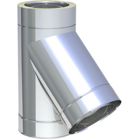 Raccord T 150 mm Diam 45° avec larmier