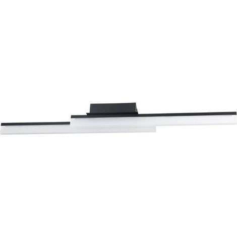 Plafond Palmital aluminium, acier LED noir 2x11w 3000K IP44 L: 88 cm B: 10cm H: 9cm (1/3)