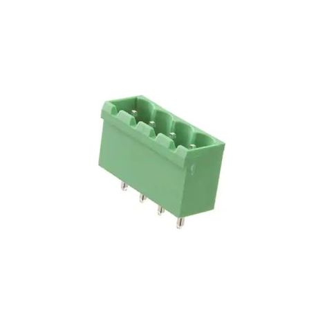 Bornier pour CI RS PRO 4 contacts 1 rangée(s) pas de 5.08mm ( Prix pour 1 )