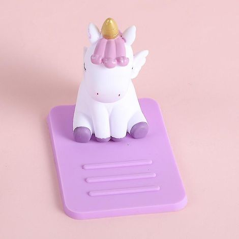 Support de téléphone portable de bureau ajustable en forme de licorne mignonne (1/5)