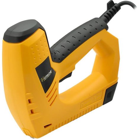 HOTECHE grapadora electrica 45w 8-14mm , Grapadora Eléctrica 45W Hoteche.
- Diseñada para facilitar todo tipo de trabajos de fijación, esta grapadora eléctrica de 45 W combina pote (1/3)