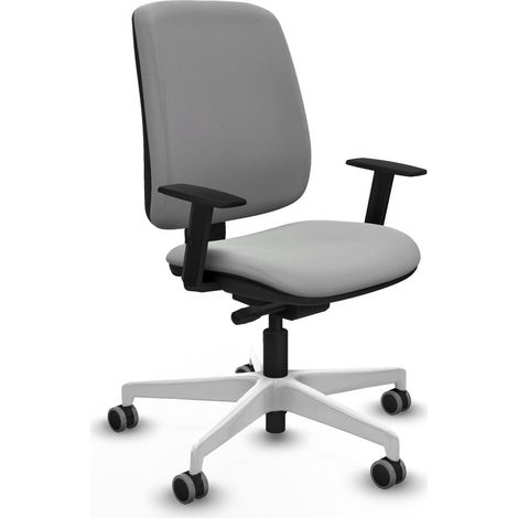 Bürostuhl piqueras y crespo hellgrau Schaumstoff gepolstert (1/2)