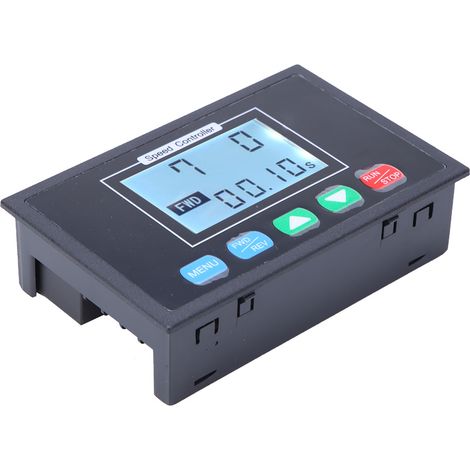 Régulateur de moteur à courant continu, contrôleur de vitesse multifonctionnel intégré pour moteur à balais, 10-55 V CC (1/5)
