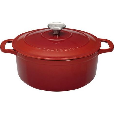 casseruola tonda in ghisa smaltata 16 cm rubino sublime - PUC471658 - Chasseur