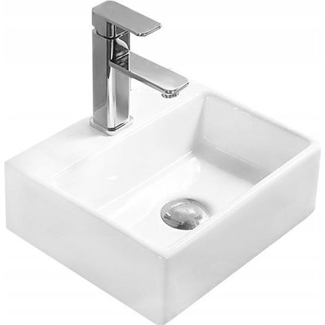 Mexen Mini lavabo de comptoir 33 x 29 cm, Blanc - 21093300 (1/2)