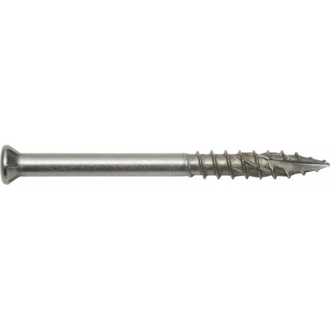 Selbstbohrende Edelstahlschrauben - 5.5 X 50 Box von 500 + Bit (1/2)