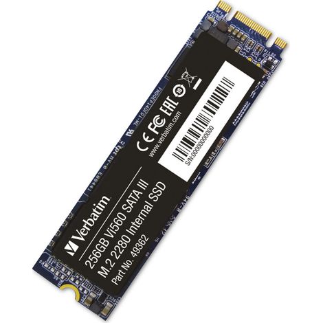VERBATIM SSD M.2 Vi560, 256 Go