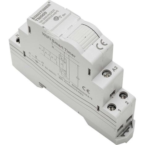 SINOTIMER TM609 WiFi Smart Timer Switch Tuya APP Remote Control Wireless Countdown Time Switch Home White (1/5)