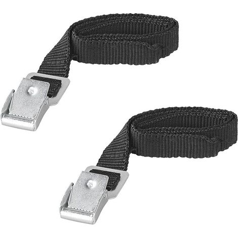 Cinghie di ancoraggio con fibbia in metallo 18mm 50cm - set di 2 pezzi (1/5)