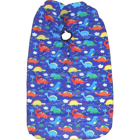 Tablier de coiffure enfant imperméable avec motif cartoon, cape de coupe cheveux salon waterproof, tablier coiffure mignon (1/5)