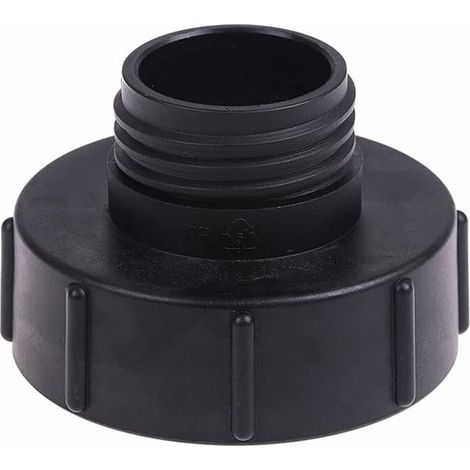 1 adaptateur IBC DN100 vers DN50, raccord fileté S100x8 à S60x6, pour cuves et conteneurs IBC, tuyauterie arrosage (1/5)