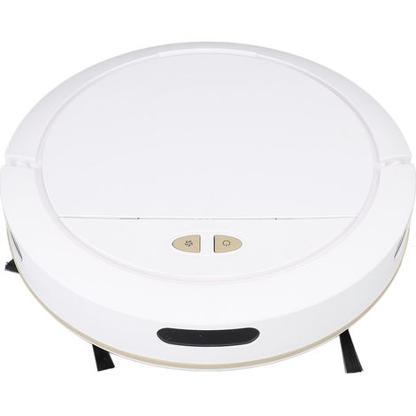 Aspirateur robot intelligent avec contrôle automatique par application, réservoir d'eau de 100 ml, 7,4 V, blanc (1/5)