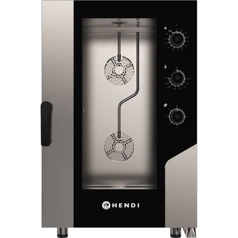 Four mixte CONTROL 11x GN1/1, 400V/15400W, 730x855x(H)1130mm - Hendi