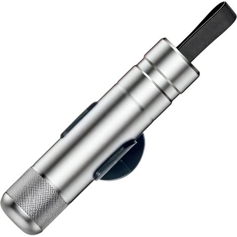 Marteau de sécurité pour voiture – Outil d'urgence compact avec brise-vitre en acier au tungstène – Conception polyvalente en alliage d'aluminium pour véhicules (1/5)