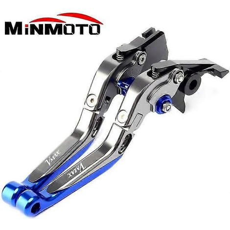Accessoires moto pour V-max 1700 Vmax 1700 Vmax1700 2009-2016 2015 2014 Leviers de frein et d'embrayage pliables et extensibles CNC ( D) (1/5)