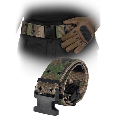 Arbeitsgürtel Camouflage 100 cm 3- farbig