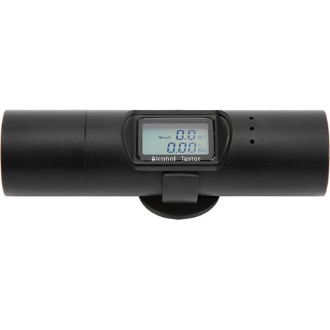 Alcootest numérique haute sensibilité avec écran LCD et chargement USB (1/5)