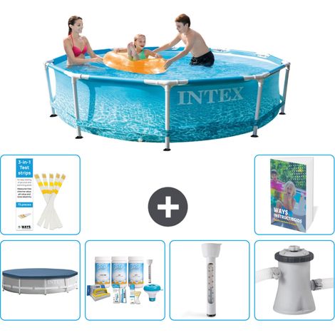Frame Pool Rund - 305x76 cm - 7-teilig S52