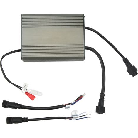 Amplificateur audio 100W 2 canaux 12V HIFI subwoofer voiture effet sonore intelligent (1/5)