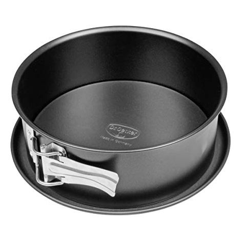 Dr. Oetker tortiera apribile ø 18 cm CLASSIC BACK-FREUDE (colore: nero), quantità: 1 pezzo, acciaio, 18 x 18 x 7 cm (1/3)