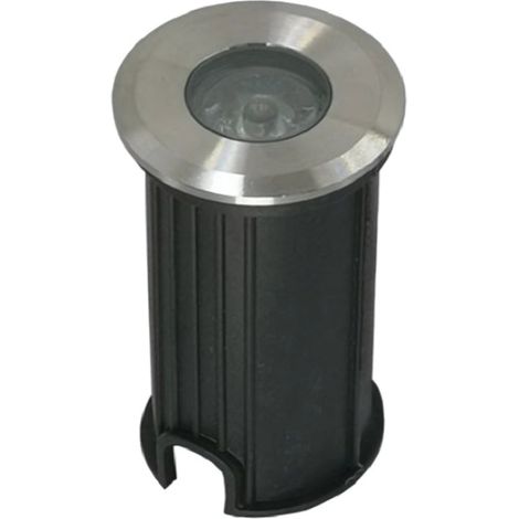 Faretto LED luce blu segnapasso calpestabile Interrato IP68 1W 12V 90lm per esterni bordo piscina giardino vialetti - Colore della luce: Blu