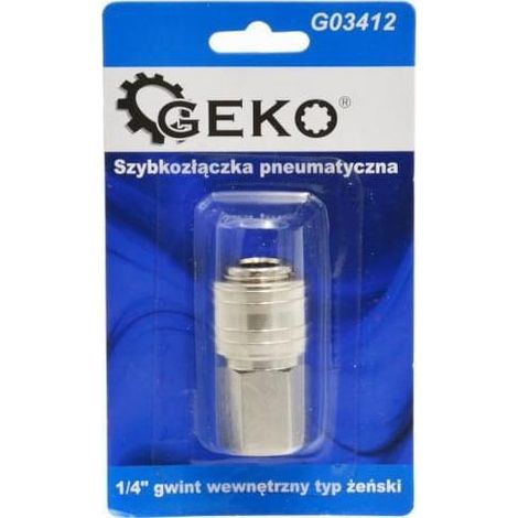 connettore pneumatico geko quick connector diametro 1/4 pollice