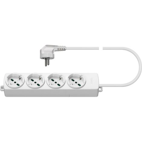 VIMAR - 01292.CK.B Presa mult. 4 universale+S31 90° bianco