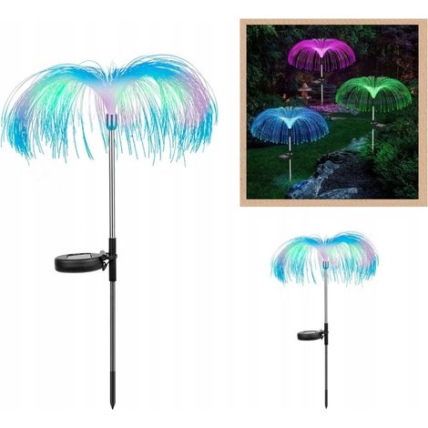 Lampes solaires méduses (lot de 2) - Lampe décorative de jardin (1/5)