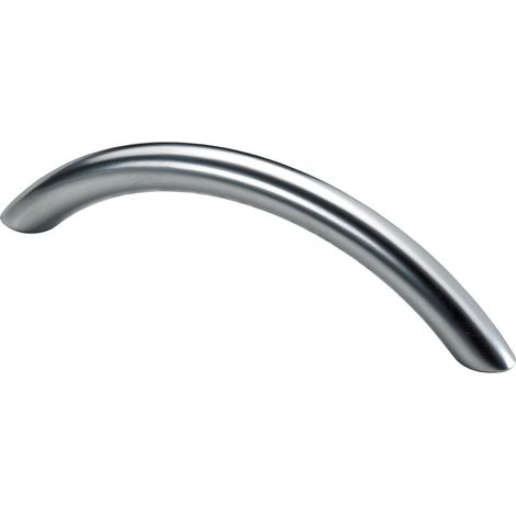 Hettich Möbelgriff Stahl Aluminium Optik 10,0 x 112,5 x 30,0 mm - 1 Stück Möbelgriff