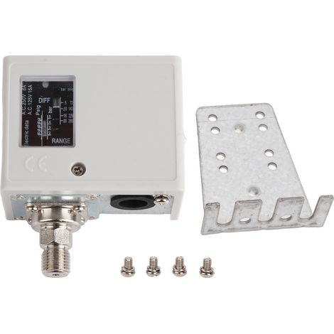 Ensemble de pressostat 20 kg, noyau en cuivre, IP40, pour sèche-linge, chaudière, refroidisseur d'eau, AC125V/AC250V, connecteur 1/2 pouce