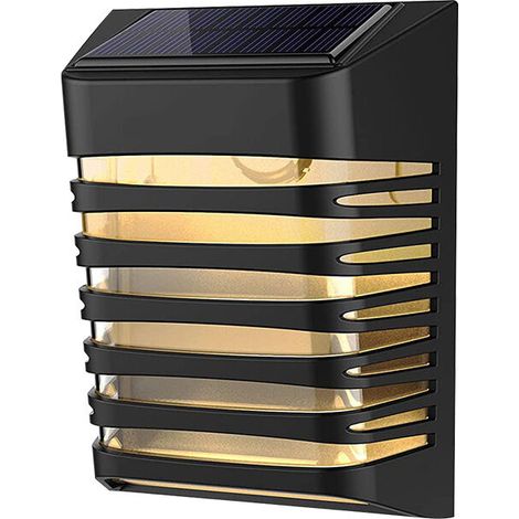 RHG Applique solaire d'extérieur étanche - lot de 2 (1/5)