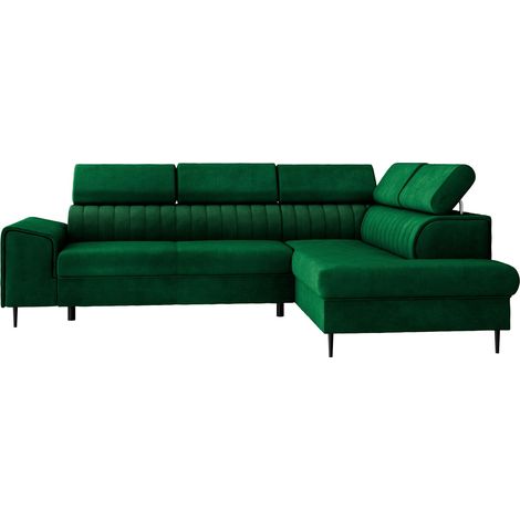 Canapé d'angle Comfivo Universum, Magic Velvet 2225, Disponible, 276x206x81cm, 0