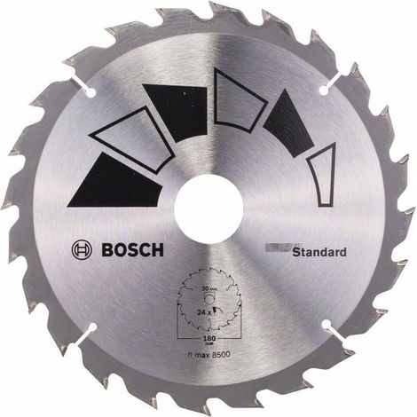 Bosch Kreissägeblatt STANDARD, DIY, 180 x 30 x 2,2 mm, 24 (1/2)