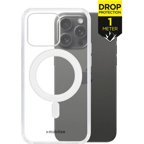 Mobilize PC Back Cover Transparente MagSafe Apple iPhone 15 Pro