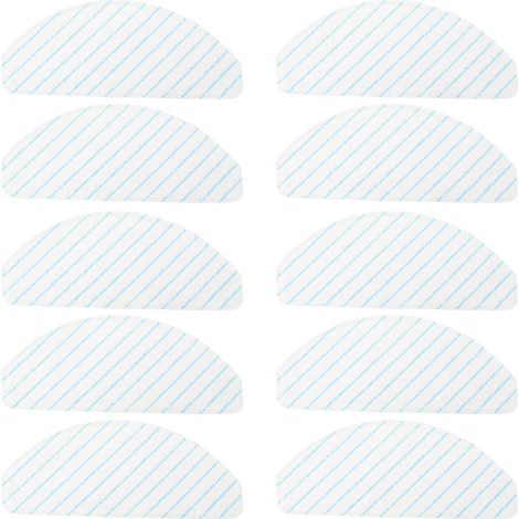 Salviette monouso per robot aspirapolvere ECOVACS T9 T8 N8 - 10 pezzi, in microfibra lavabile ad alto potere assorbente (1/5)