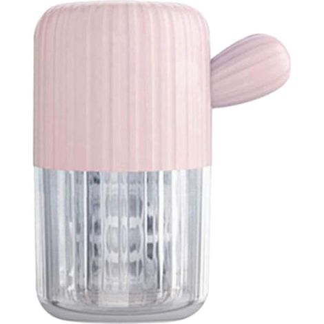 Machine de nettoyage portable pour lentilles de contact - Lave-lentilles de contact rose (1/5)