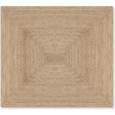 ALFOMBRA YUTE MEDITERRANEO 170X170CM