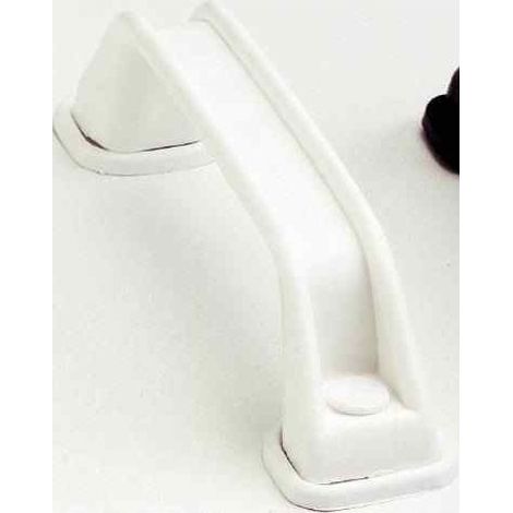Imline – Poignée de manœuvre blanche pour caravane et camping-car – Entraxe 145 mm – Résistante aux intempéries et vibrations – Design ergonomique