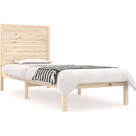Maison Exclusive - Giroletto in Legno Massello 75x190 cm Small Single (1/5)