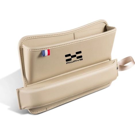 (Pour Aiways 3-Beige) Sac de rangement pour fente de siège auto, accessoire intérieur pour Aiways U5 PRO SE Bj U6 U7 Ion RG Nathalie 2020 2021 2022 (1/5)