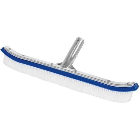 Brosse de Piscine, Brosse de Nettoyage de Piscine en Aluminium 18 Pouces Accessoires de Nettoyage de Piscine (1/4)